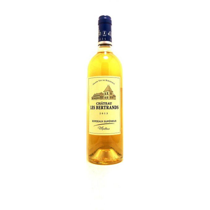 Vin blanc - Château Les Bertrands, Moelleux 2018 Bordeaux Supérieur (x6) (6x75cl)