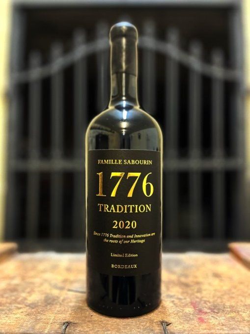 Photo signature de notre grande cuvée 1776 Tradition, Côtes de Bourg 2020