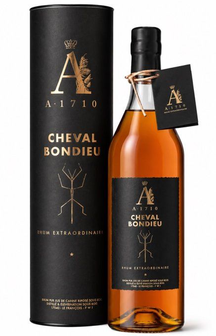 A1710 Cheval Bondieu – Rhum vieux agricole – Martinique – 70 cl – avec étui