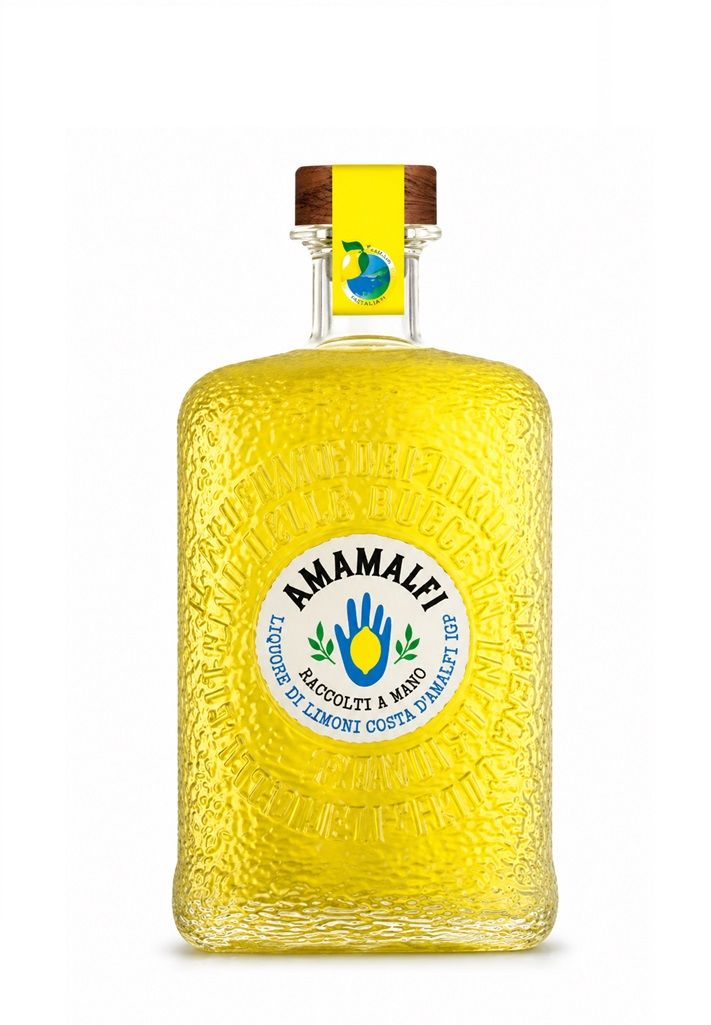 AMAMALFI – Limoncello (liqueur de citron IGP Costa D'Amalfi) – Italie – 50 cl