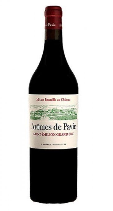 Bouteille de Arômes de Pavie AOC Saint-Émilion Grand Cru