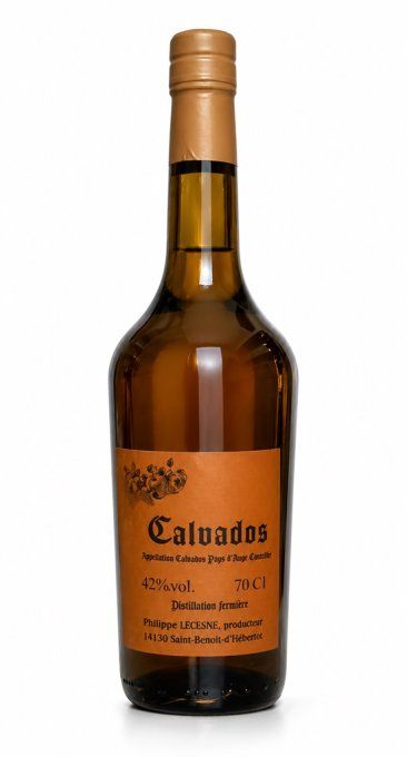 Calvados AOC Philippe Lecesne Très Vieux (10 ans) – 70cl – avec étui
