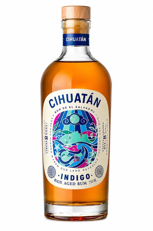 CIHUATAN Indigo 8 ans – Rhum vieux – Salvador – 70 cl – avec étui