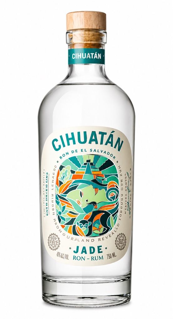 CIHUATAN Jade – Rhum blanc (vieilli 4 ans) – Salvador – 70 cl – sans étui
