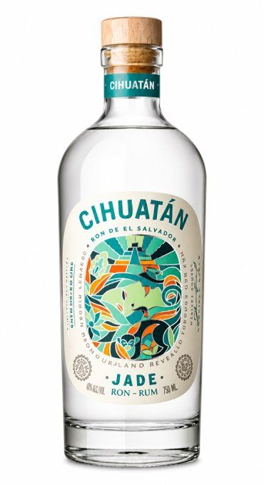 CIHUATAN Jade – Rhum blanc (vieilli 4 ans) – Salvador – 70 cl – sans étui