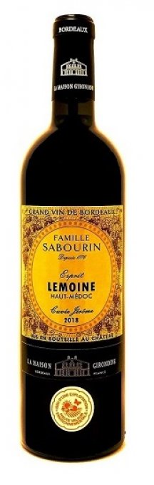 FAMILLE SABOURIN LEMOINE Cuvée Jérôme 2020 (6x75cl)