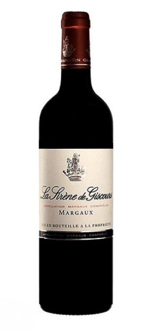 Bouteille de La Sirène de Giscours AOC Margaux