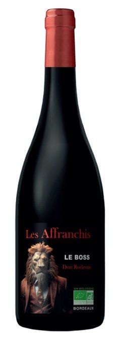 Les Affranchis, Le Boss (Lion) – vin rouge bio Bordeaux moderne, original et fruité