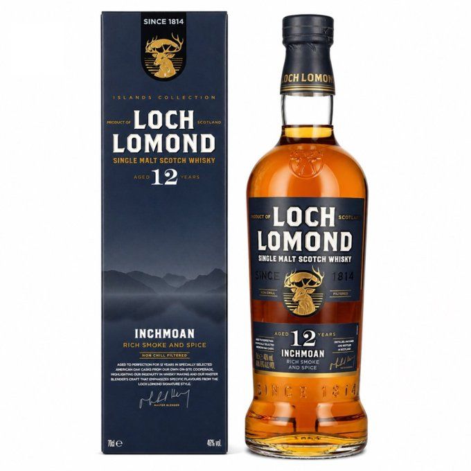 LOCH LOMOND 12 ans Inchmoan – Highlands 70cl – avec étui