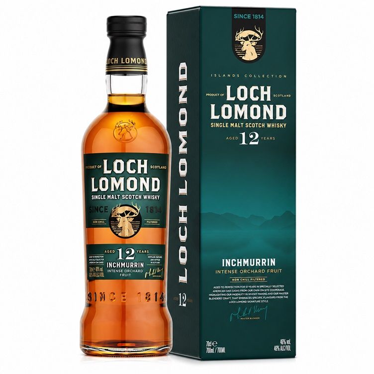LOCH LOMOND 12 ans Inchmurrin – Highlands 70cl – avec étui