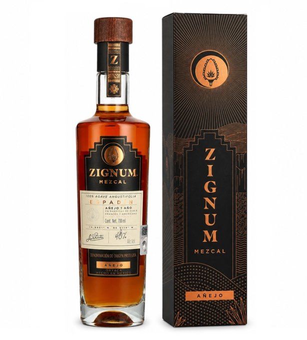 Mezcal ZIGNUM Añejo – mezcal vieilli 18 mois en fûts – Mexique – 70 cl
