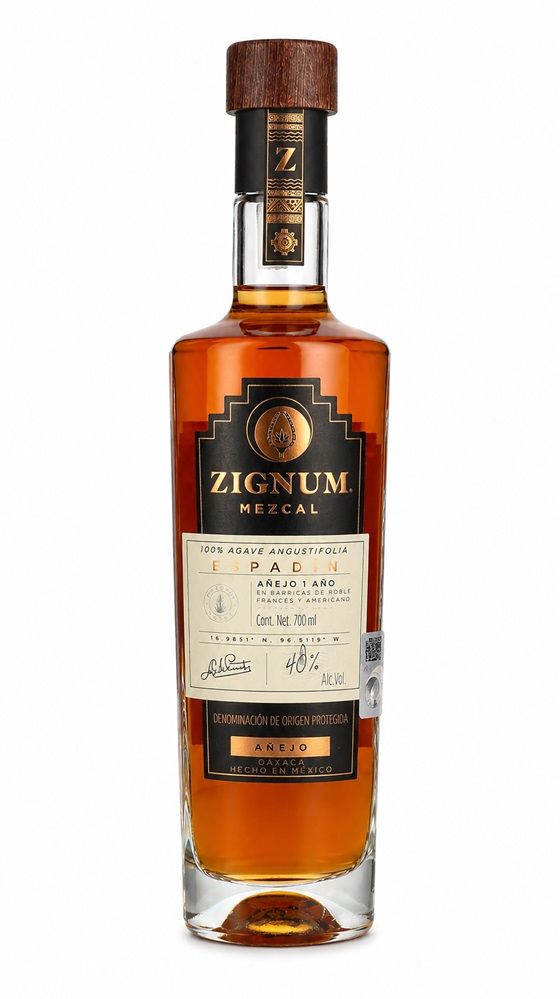 Mezcal ZIGNUM Añejo – mezcal vieilli 18 mois en fûts – Mexique – 70 cl