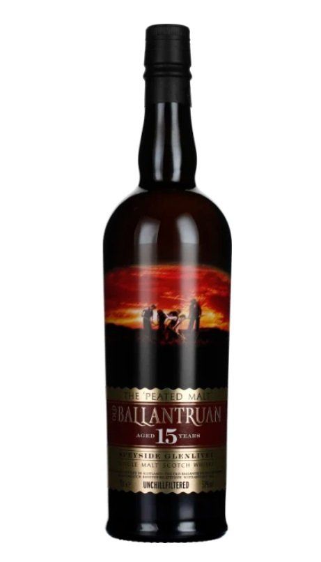 OLD BALLANTRUAN 15 ans – Speyside 70 cl – avec étui