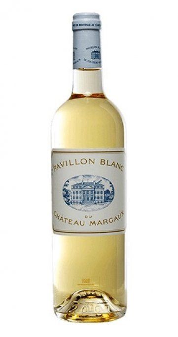 Bouteille de Pavillon Blanc du Château Margaux AOC Bordeaux Blanc