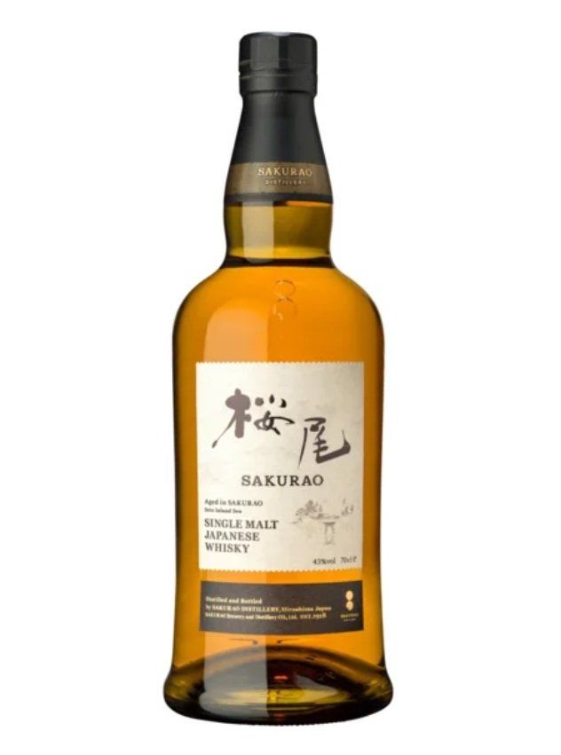 SAKURAO Single Malt – Finition Mizunara – Whisky japonais 70 cl – avec étui