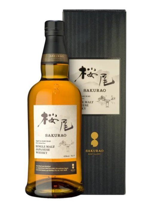 SAKURAO Single Malt – Finition Mizunara – Whisky japonais 70 cl – avec étui