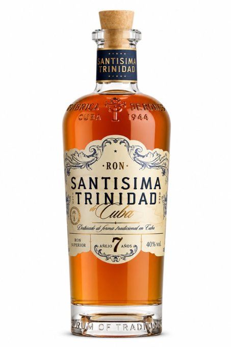 SANTISIMA TRINIDAD Reserva (7 ans) – Rhum vieux – Cuba – 70 cl – sans étui
