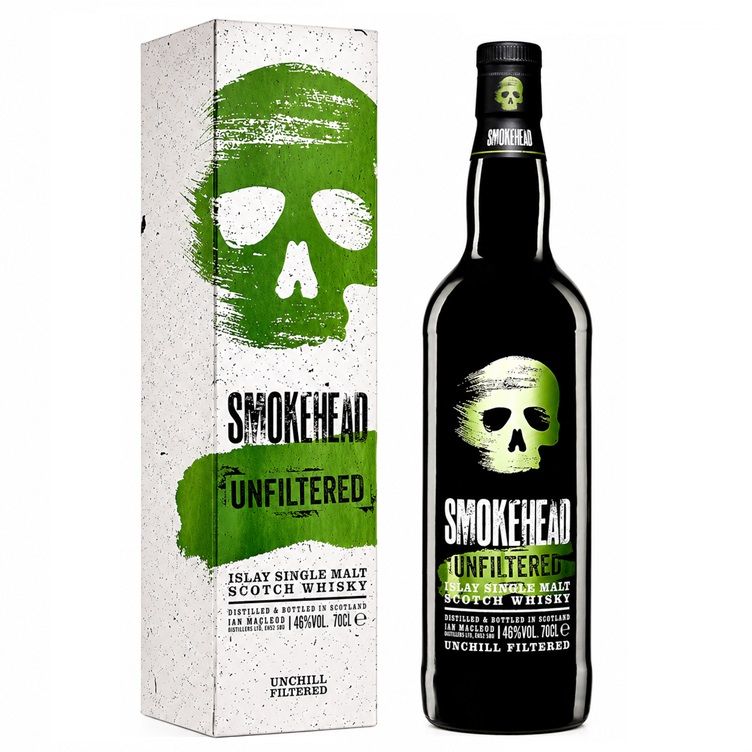 SMOKEHEAD Unfiltered – Islay 70cl – avec étui
