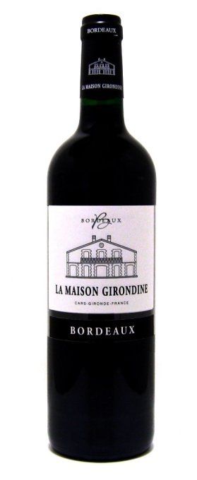 Vin Famille Sabourin La Maison Girondine Bordeaux Rouge – léger et fruité, idéal pour le quotidien