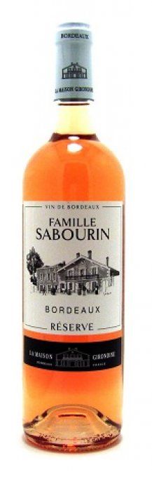 FAMILLE SABOURIN "RÉSERVE" Rosé 2022 (6x75cl)