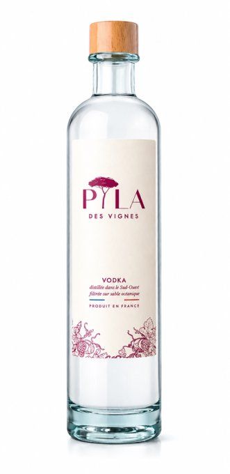 Vodka PYLA – "Pyla des Vignes" – 70cl – sans étui
