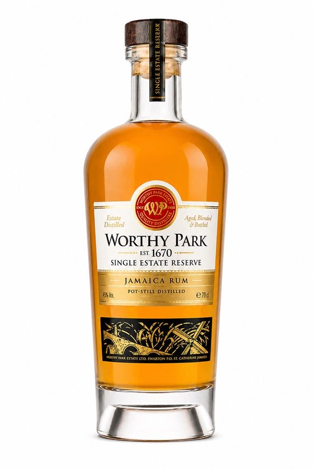 WORTHY PARK Single Estate Reserve – Rhum vieux – Jamaïque – 70 cl – avec étui
