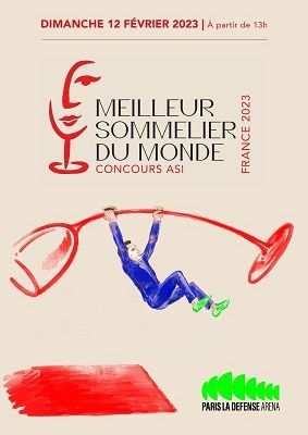 Concours Meilleur Sommelier du Monde 2023 - affiche