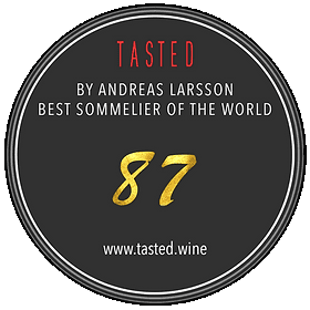Tasted by Andreas Larsson 87/100